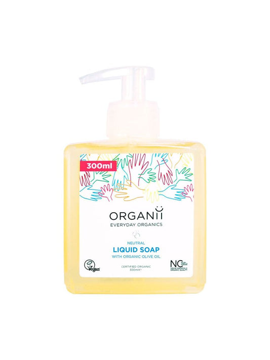 Био течен сапун Organii, Неутрален. Сертифициран органичен продукт.